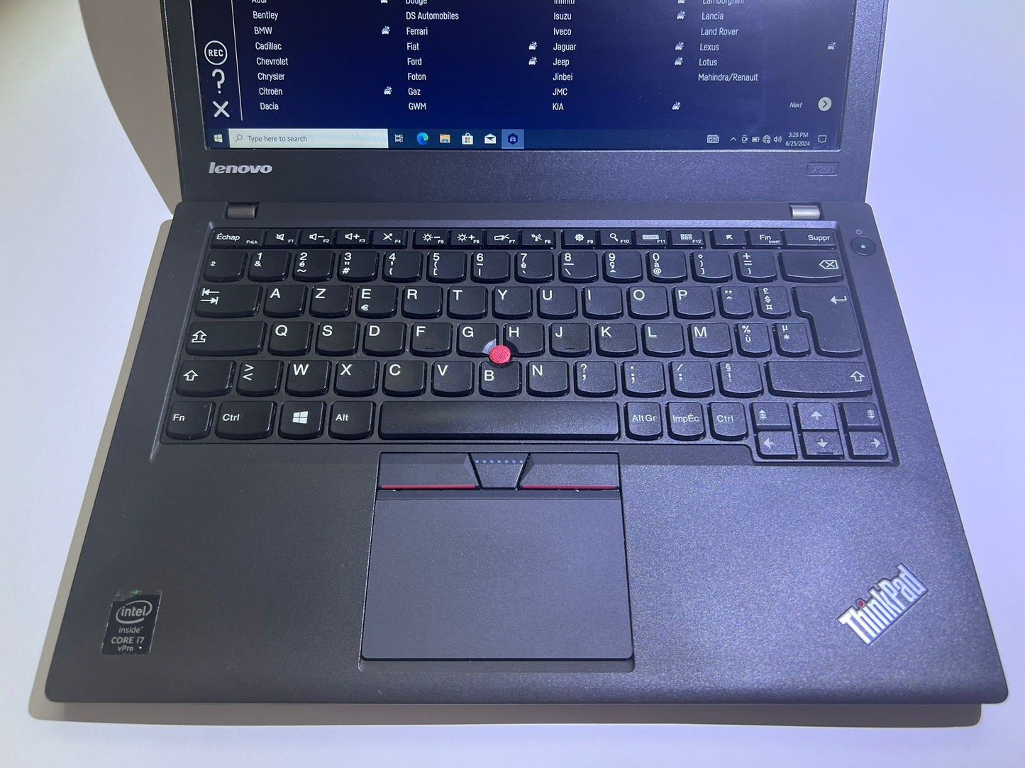 Lenovo ThinkPad x250 Laptop Za Auto Dijagnostiku