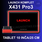 Launch X431 Pro3 Komplet Sa Tabletom Instalirano i Povezano Auto Dijagnostika