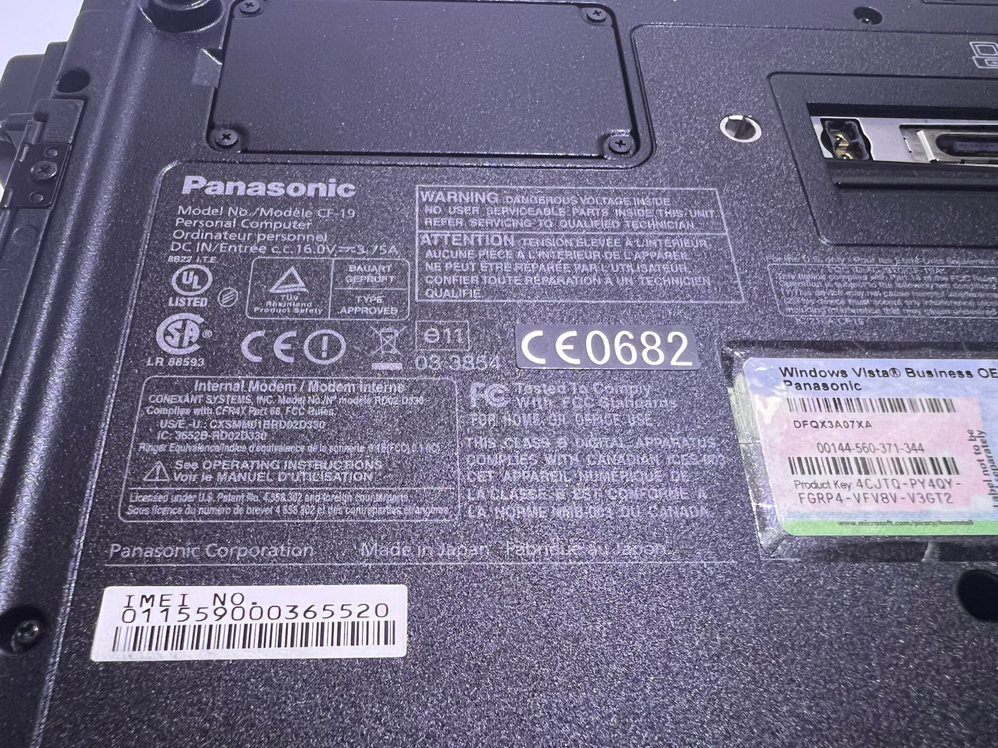 Panasonic CF-19 ToughBook Na Dodir Laptop Za Auto Dijagnostiku