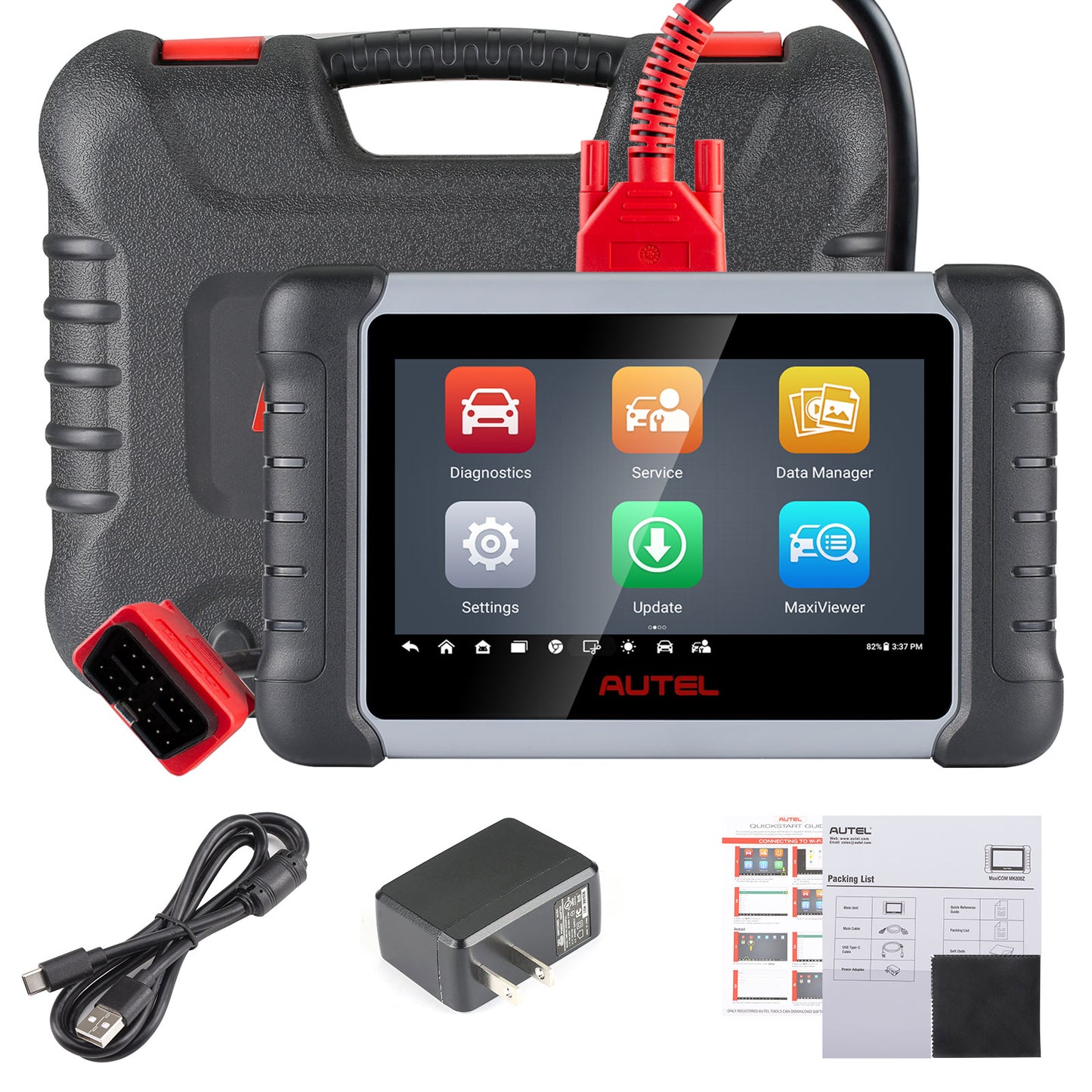 Autel MaxiCOM MK808S – Kompaktan Profesionalni Dijagnostički Skener sa Bi-Direktionalnom Kontrolom i Dijagnostikom Svih Sistema