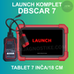 Launch DBSCAR 7 X431 Komplet Sa Tabletom Instalirano i Povezano DBS7 DBS 7 Auto Dijagnostika