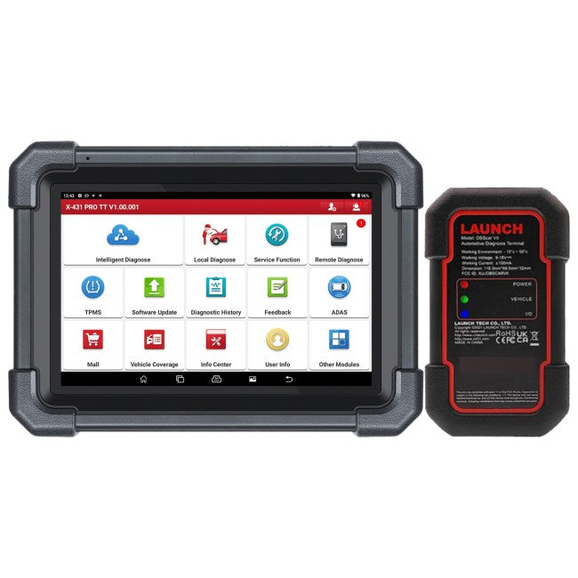 LAUNCH X431 PRO TT profesionalna auto dijagnostika sadrzaj